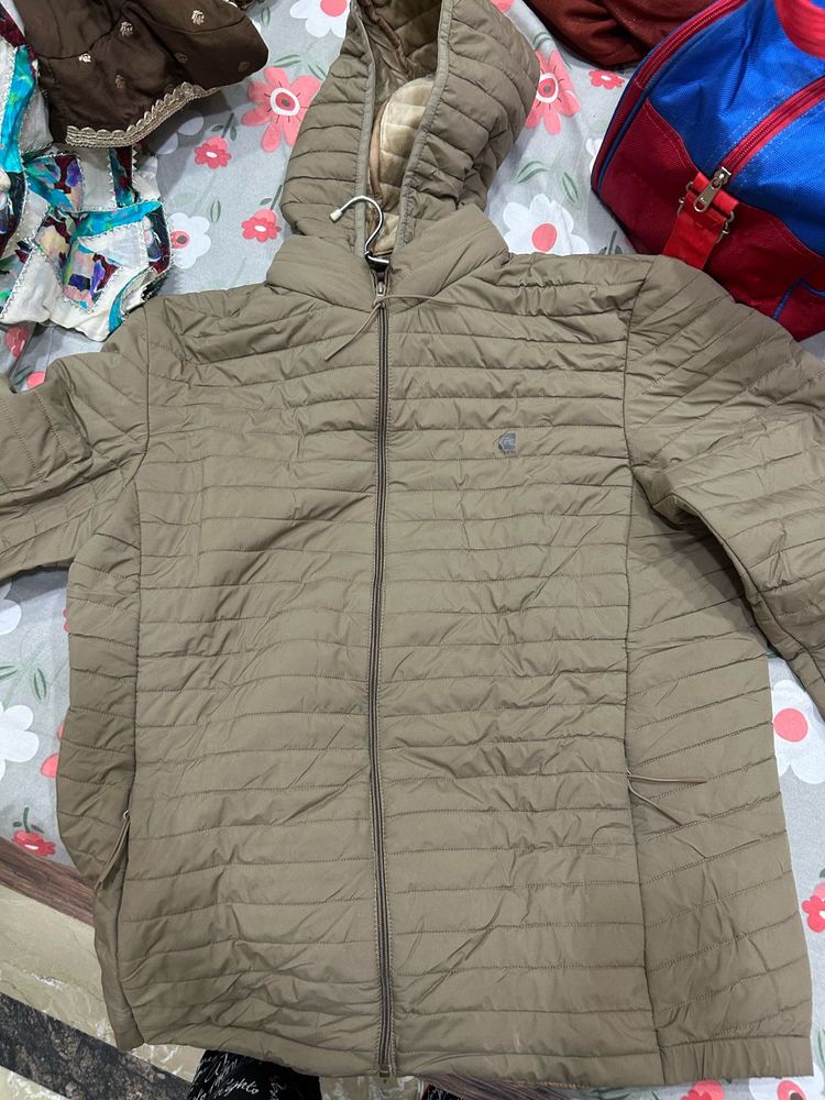Men's Padded Hooded Jacket