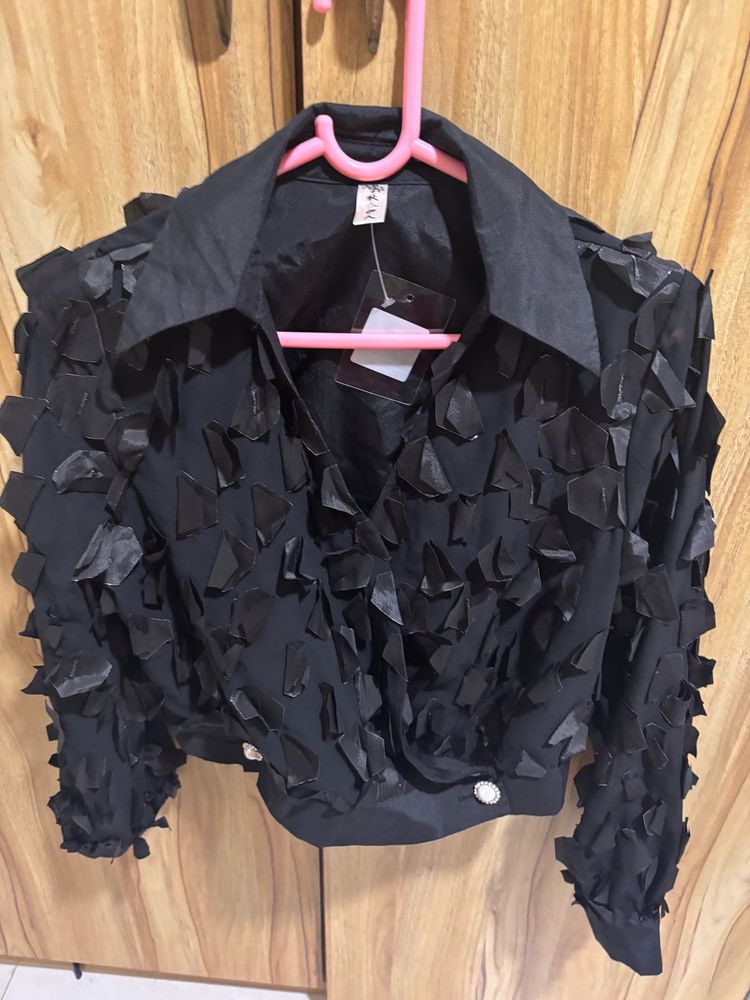 Black Embellished Jacket