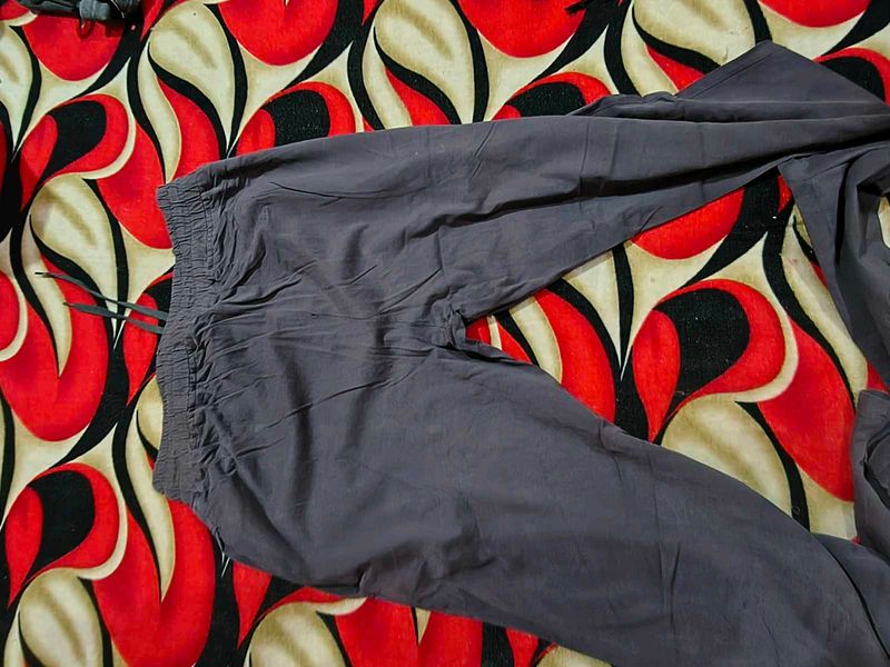 Comfy Grey Drawstring Pants