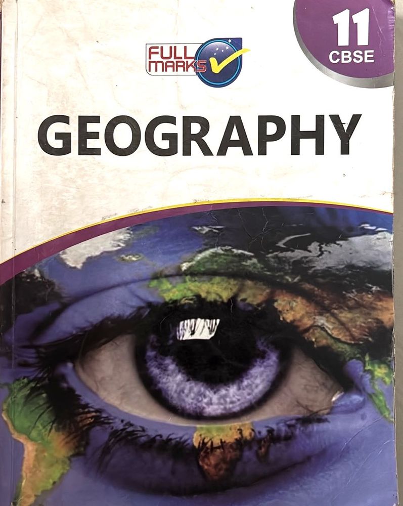 Full Marks Geography Textbook for Class 11 CBSE