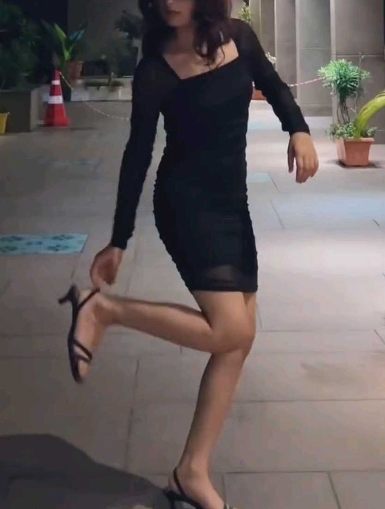 Na-kd Mesh Bodycon Dress
