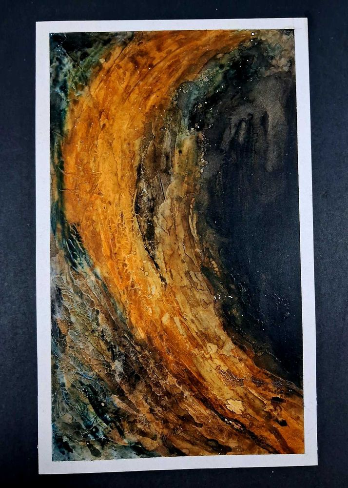 Abstract Wave Painting