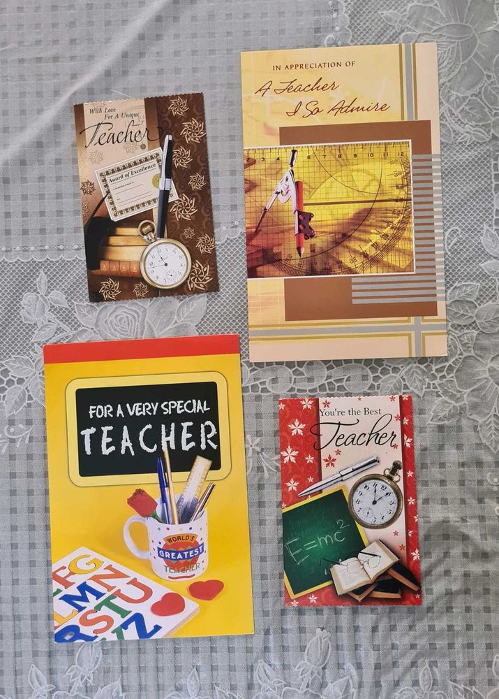 Greeting Cards for a Teacher