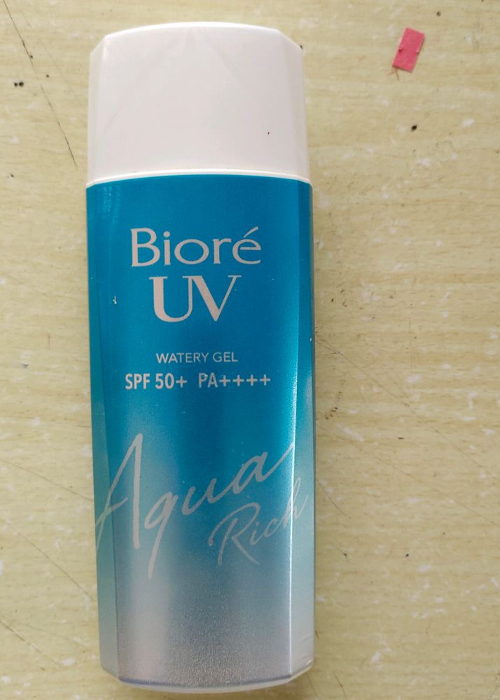 biore watery gel sunscreen