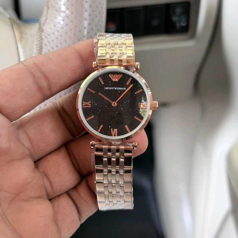 EMPORIO ARMANI WATCH WITH😍**SLIM MODEL*