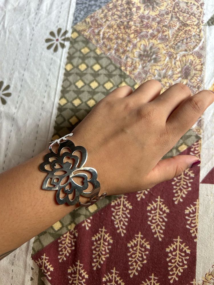 Import Quality - Floral Adjustable Bangle