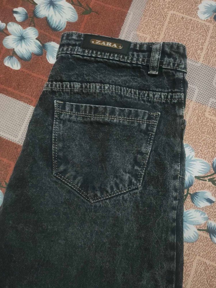 Zara flared High waist jeans