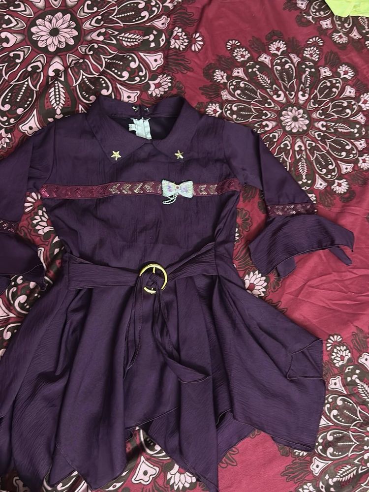 Purple Cute Top