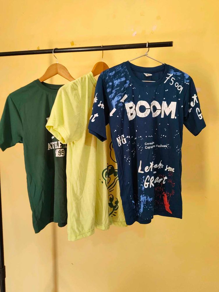 Men's Graphic Tees Bundle 3 T-shirt Combo