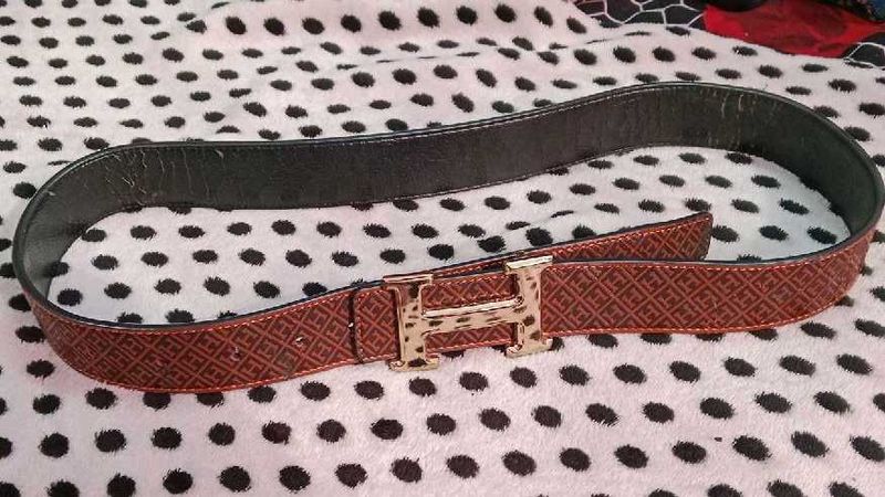 HERMES H Logo Belt
