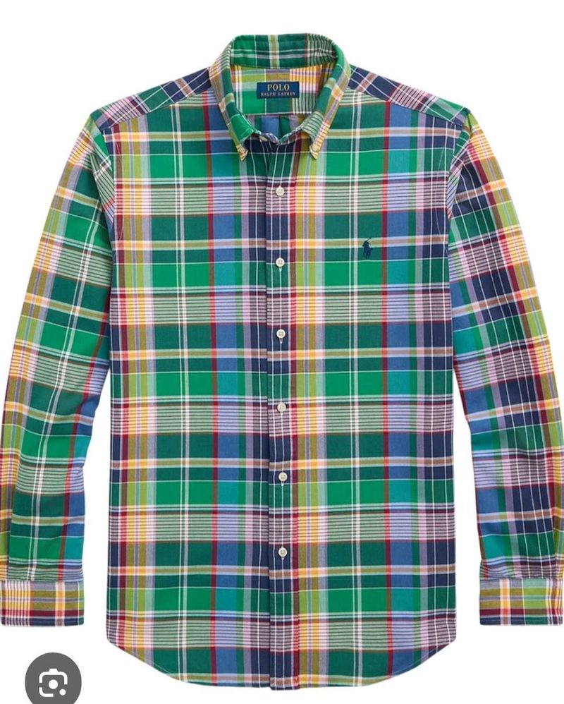 NEW Polo Ralph Lauren Plaid Button-Down Shirt