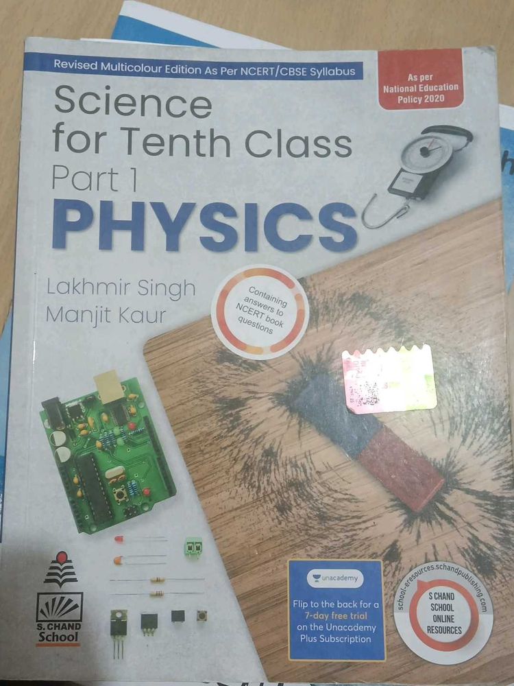 Science for Tenth Class - Physics Part 1