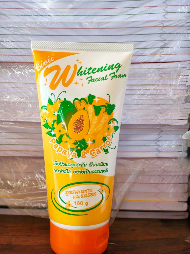 Civic Whitening Facial Foam Papaya &amp; Carrot