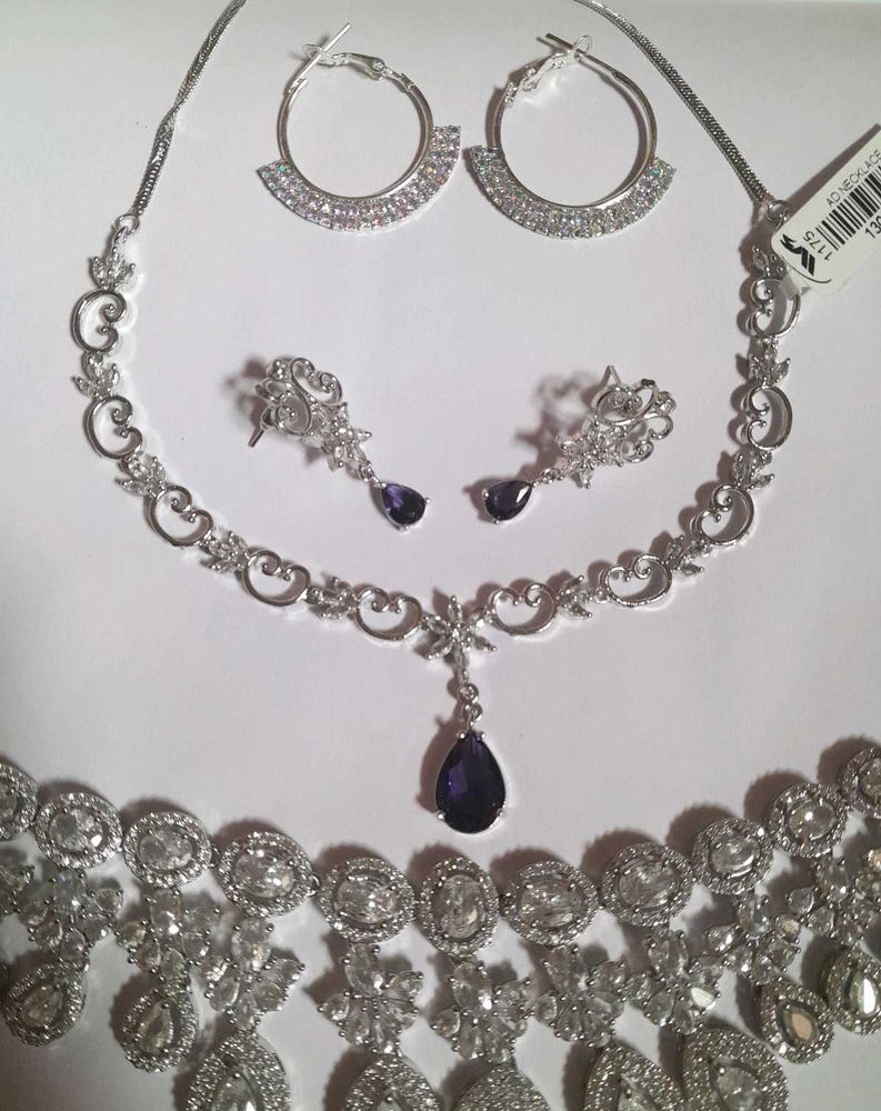 Stunning CZ Jewellery Set