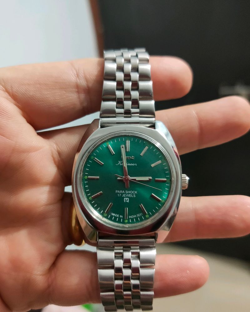 💚HMT Kohinoor Green Sunburst 💚