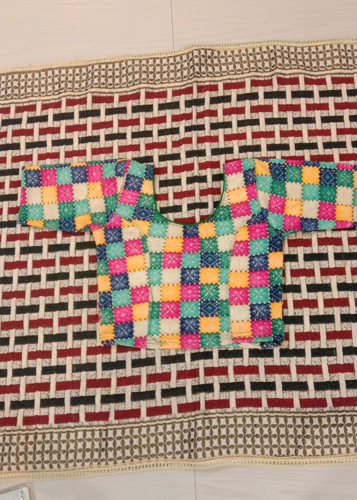 multi colour blouse