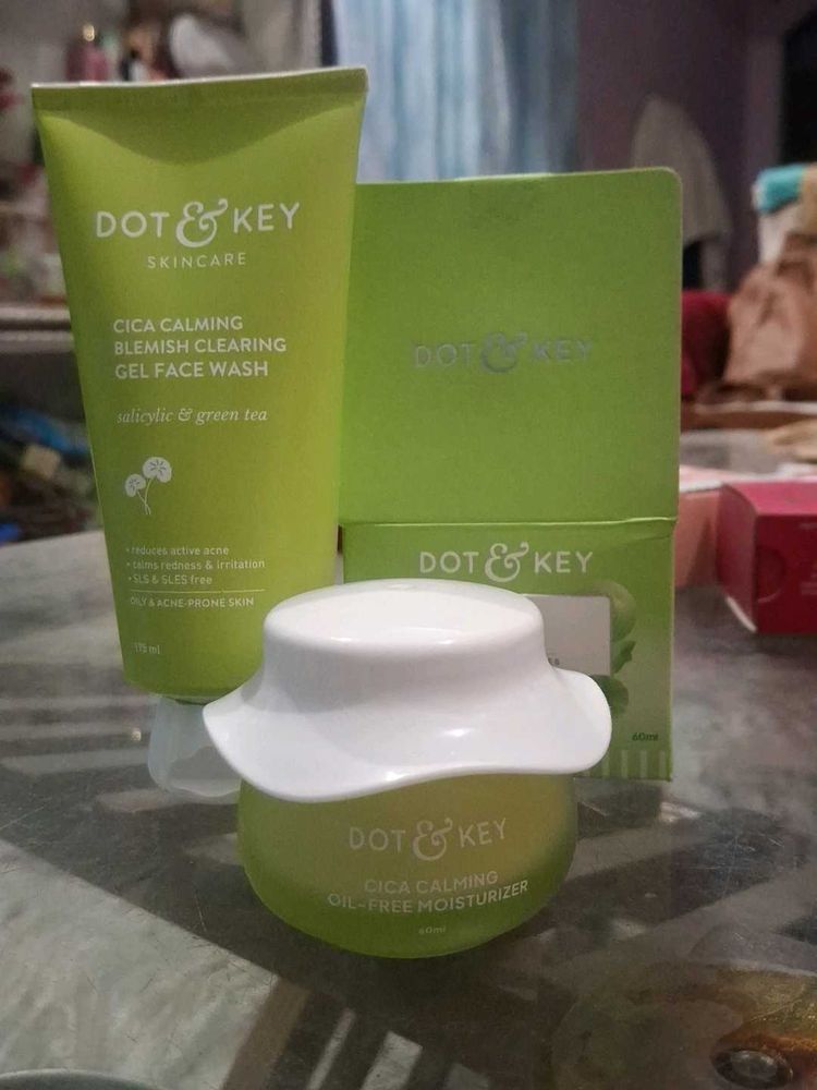 Dot &amp; Key Cica Calming Face Wash &amp; Moisturizer