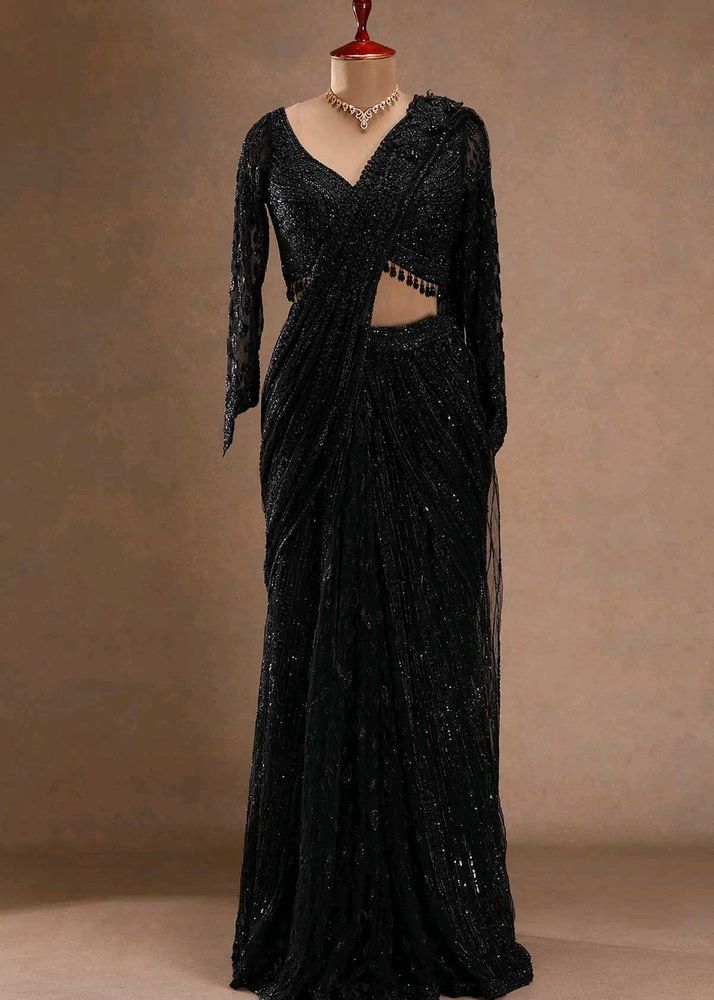 Black Stone Embroidered
