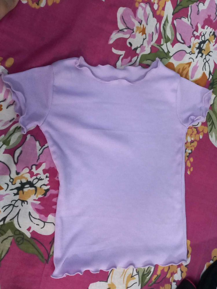 fitted crop top
