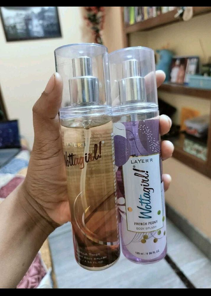 Layer'r Wottagirl! Body Splash Set ( fixed price,)