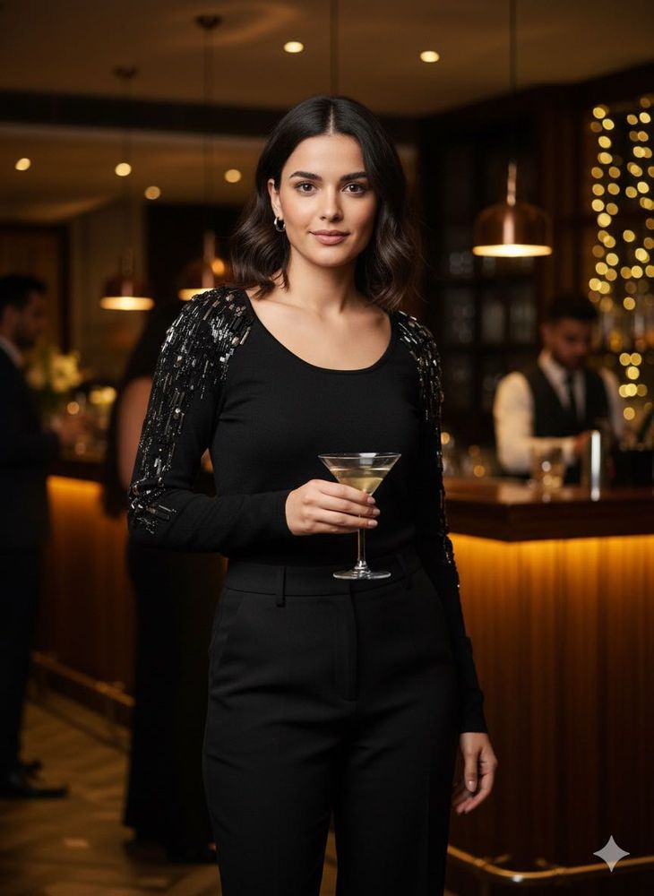 Elegant Black Top