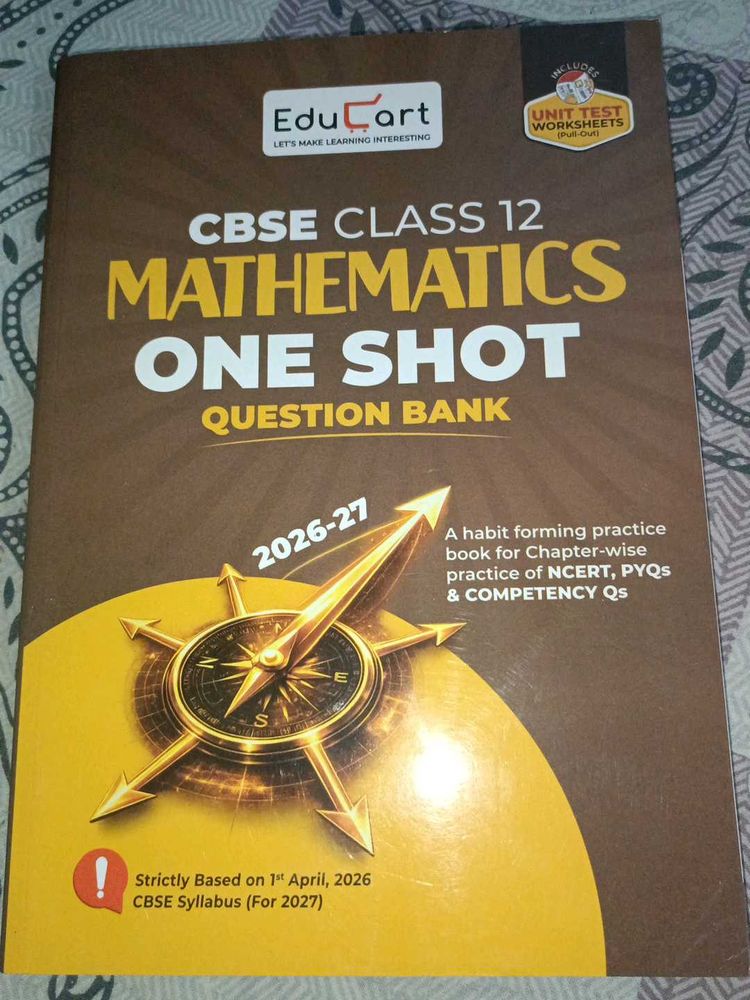 CBSE Class 12 Maths One Shot Question Bank