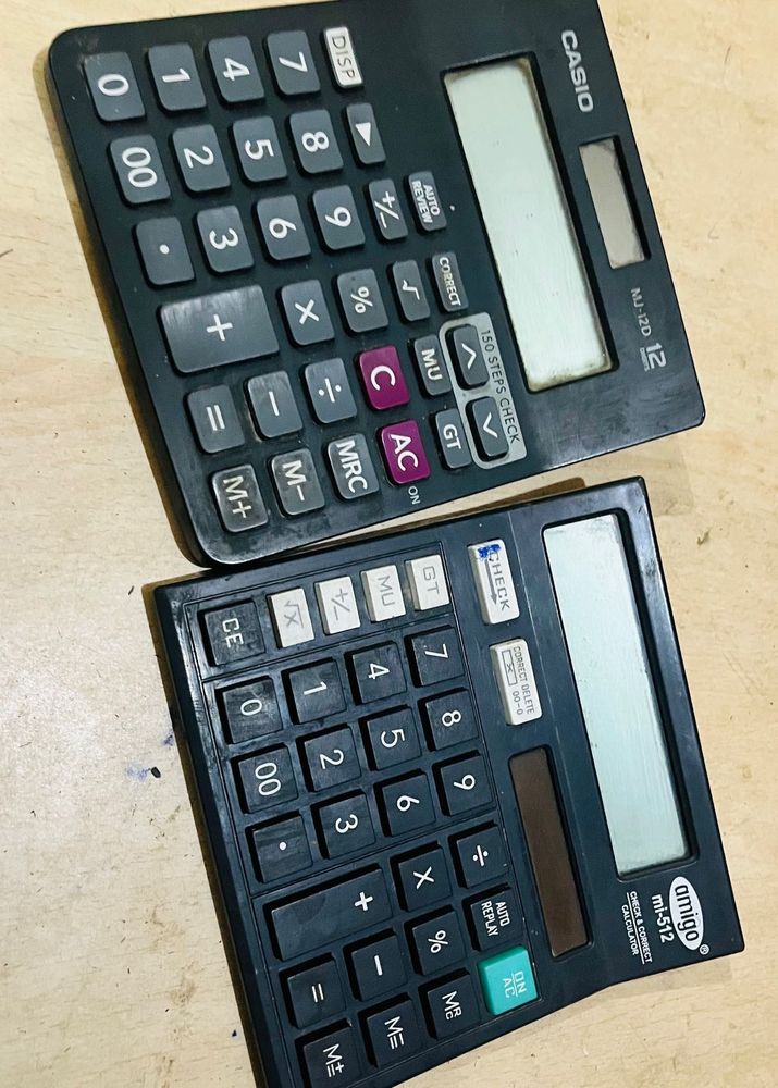 Casio and Omigo Calculators not working