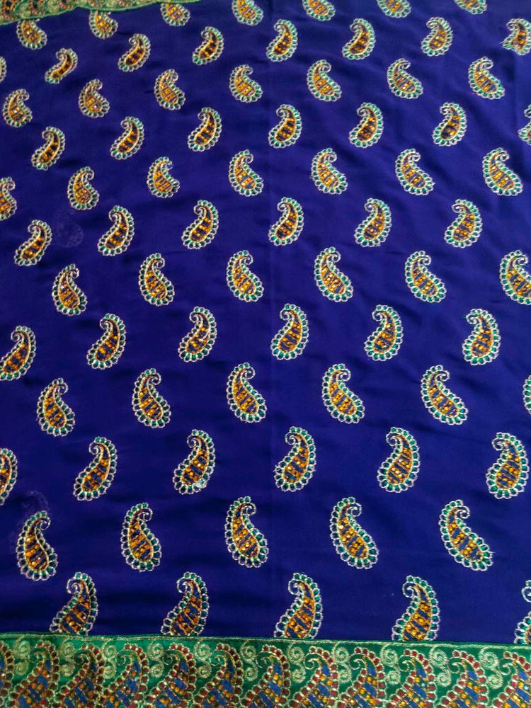Purple Saree