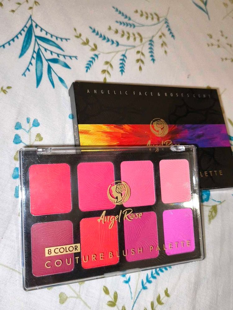 Angel Rose 8 colour blush palette