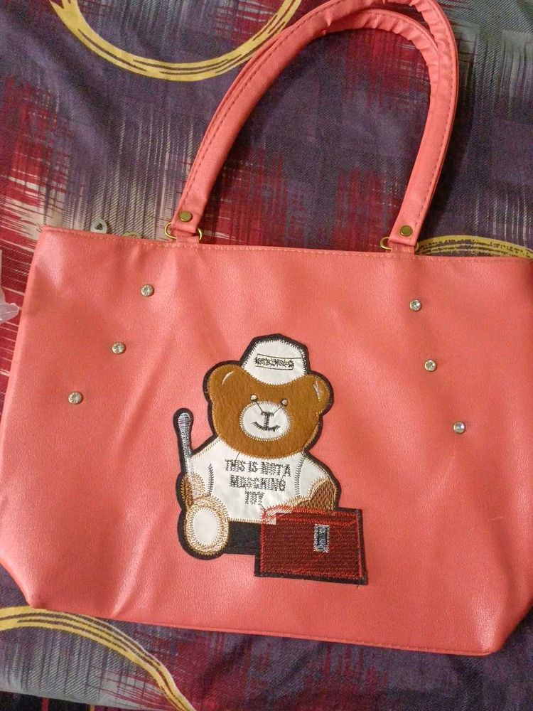 Cute Teddy Bear Shoulder Bag