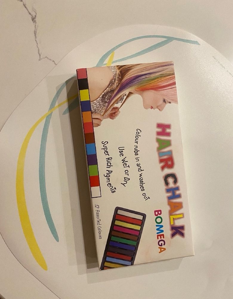 Professional Hair Color Chalks Temporary Colo