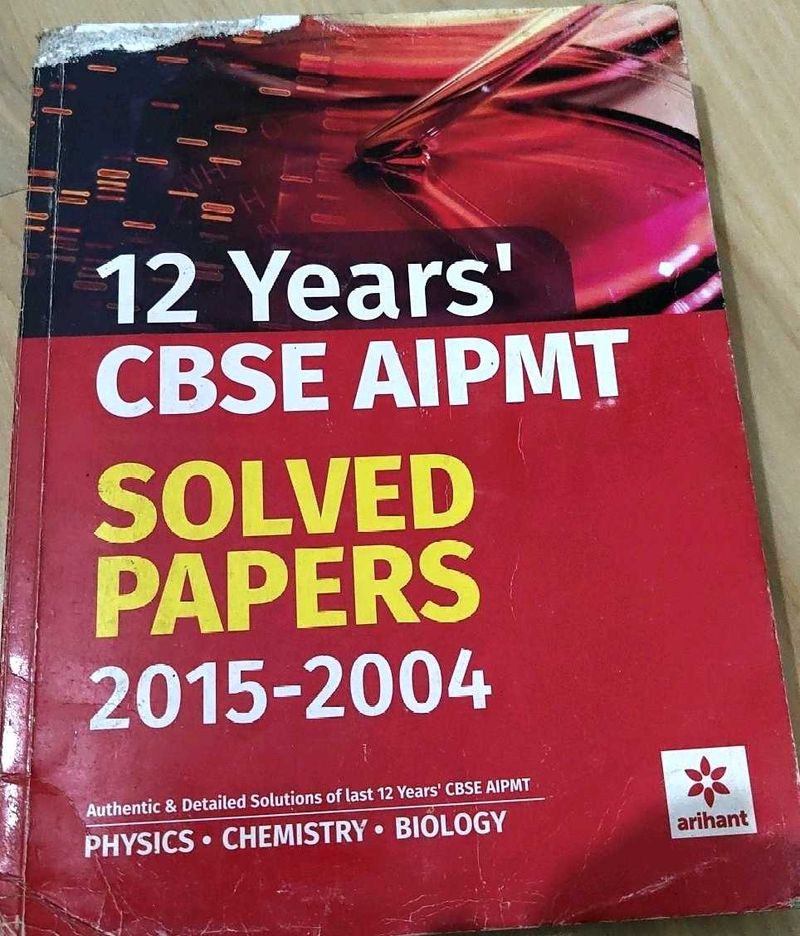 12 Years CBSE AIPMT Solved Papers