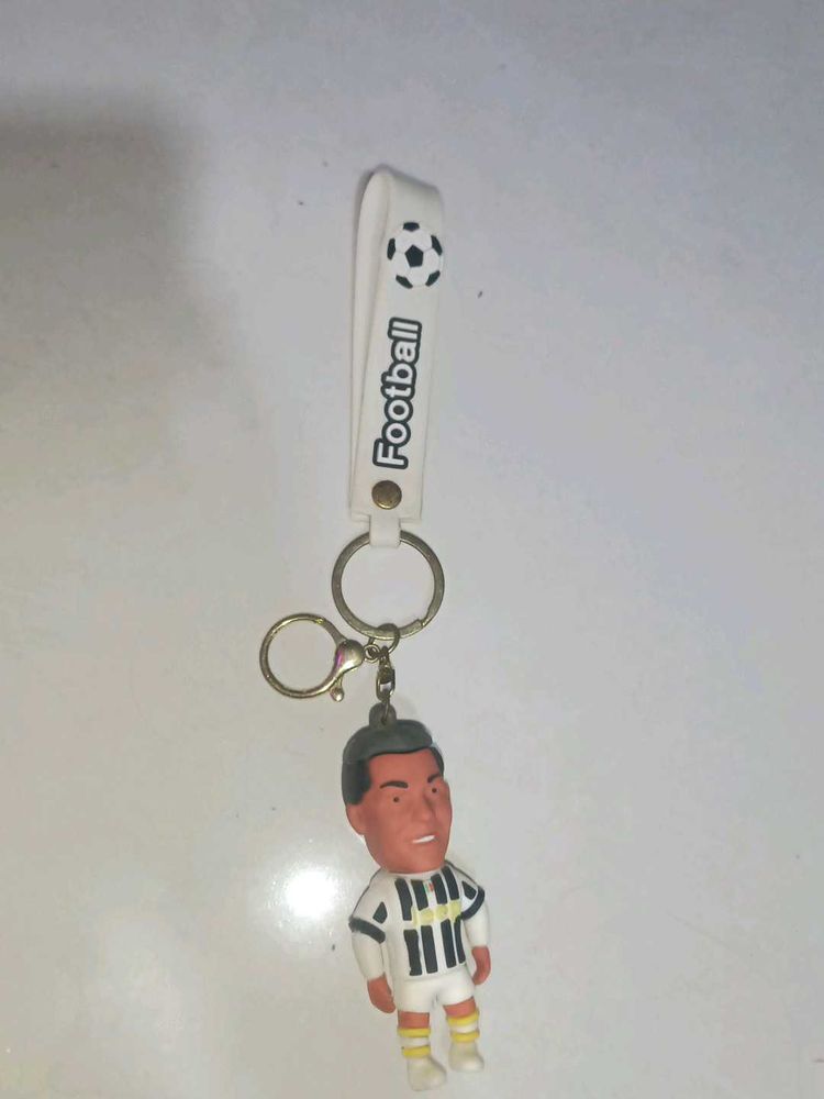 Football Player Keychain