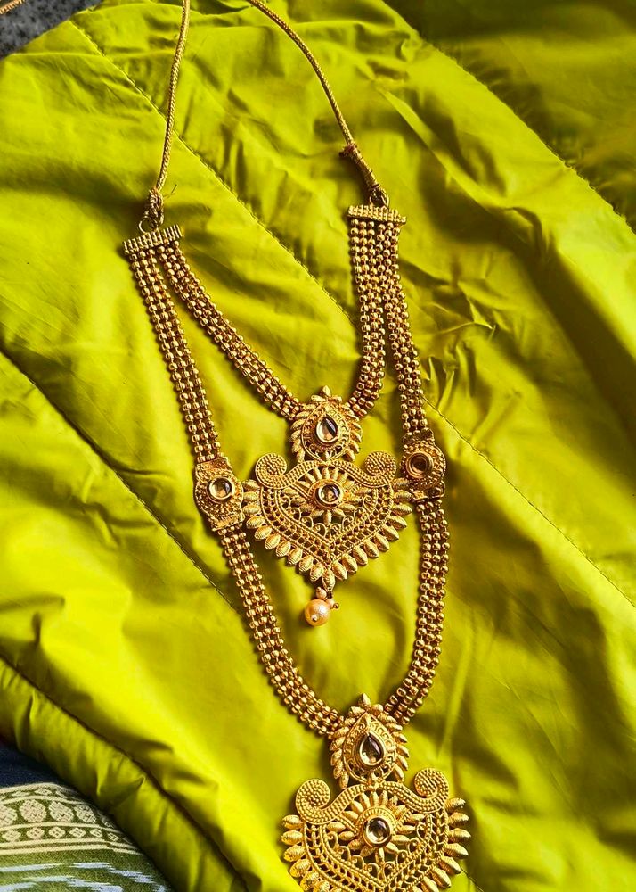Gold Necklace Set New