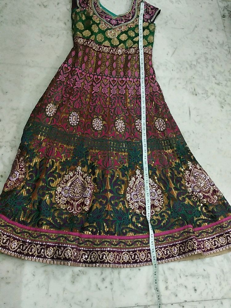 3 Piece Anarkali Suit/ Long Dress