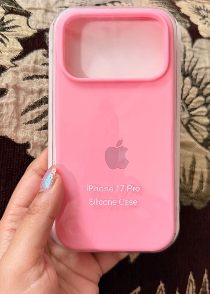 New Pink iPhone 17 Pro Silicone Case