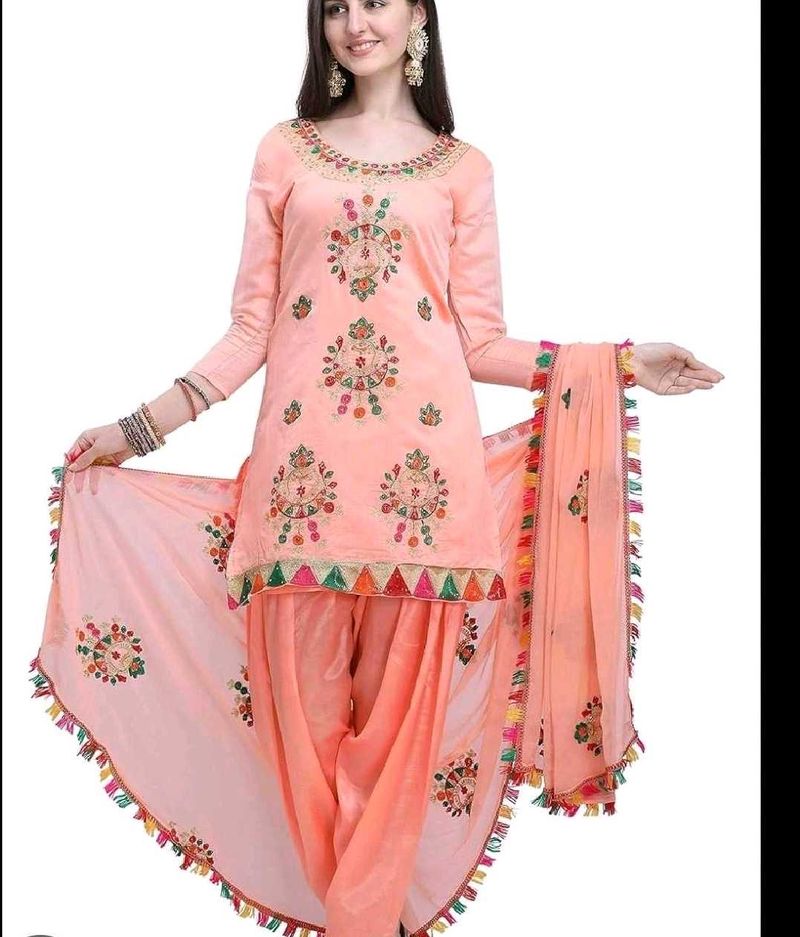 Combo Embroidered Kurta Set