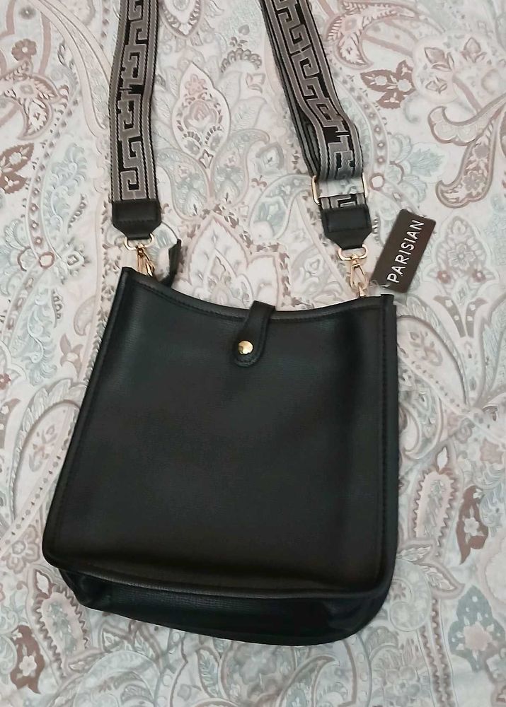 Black Crossbody Bag - New