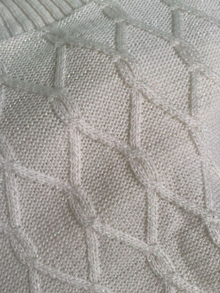 Chic Cream Knit Sweater