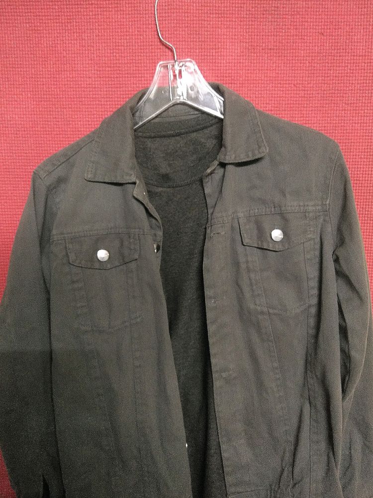 Grey Denim Jacket