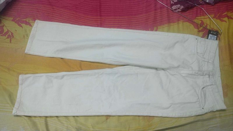 White Wide Leg Jeans