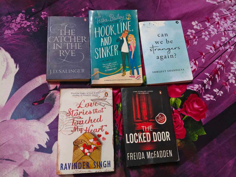 Collection of 5 Fiction Books
