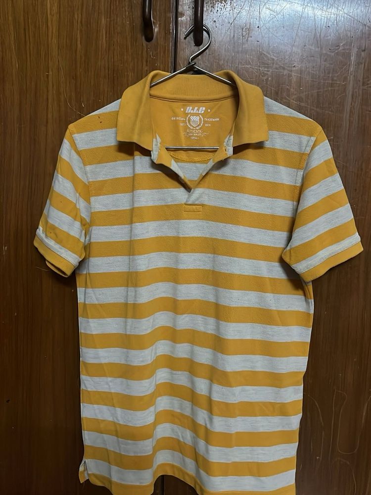 Men's Striped Polo T-Shirt