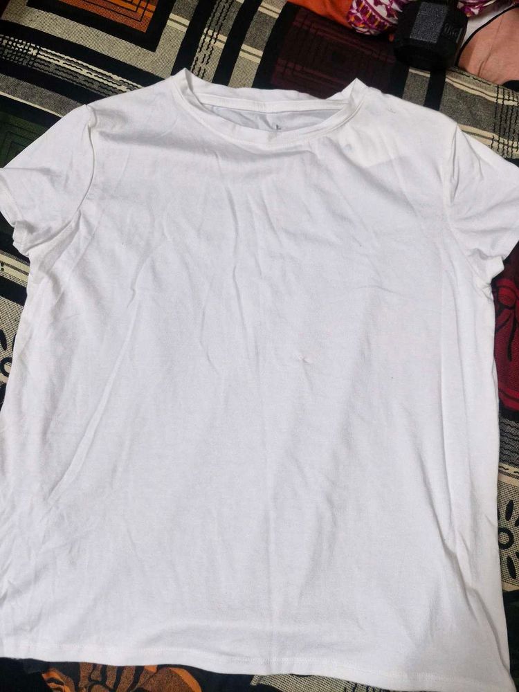 Classic White Cotton T-Shirt