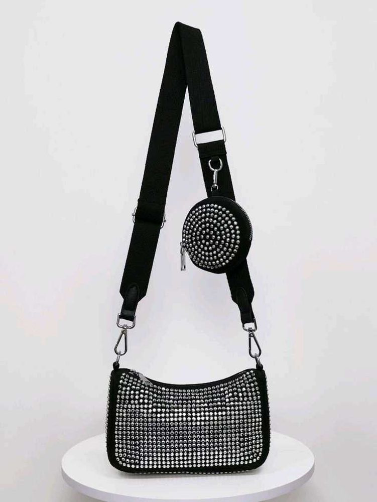 diamond sling bag