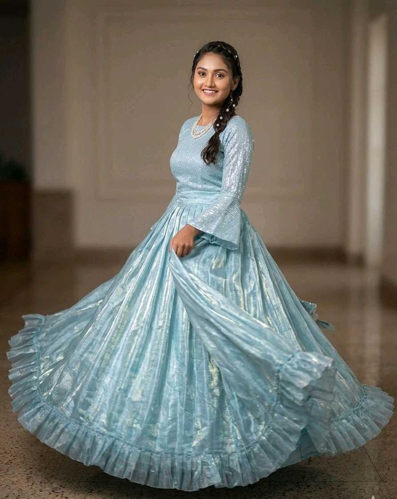 Stunning Blue Ethnic Gown