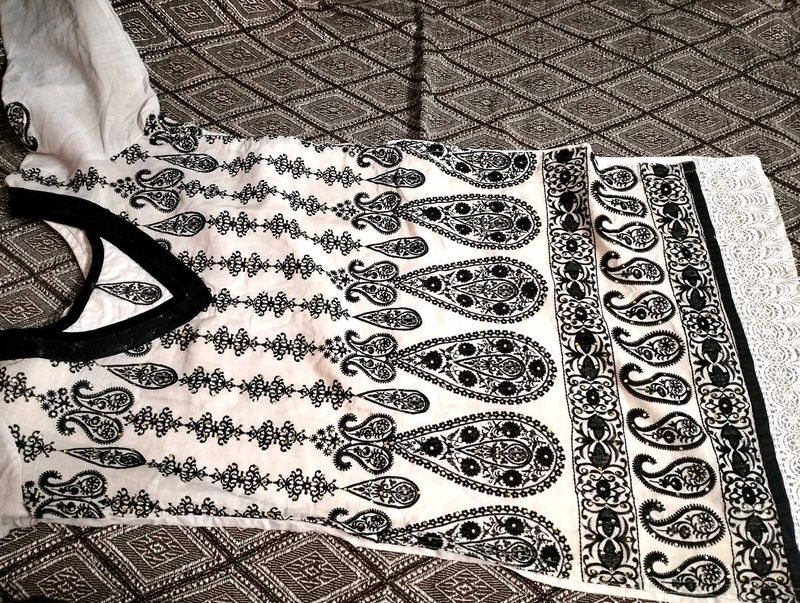 Elegant White Kurta