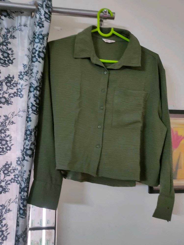 Stylish Olive Green TOP