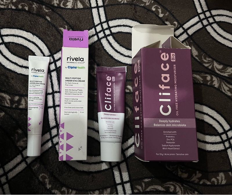 ✨ Oil-Free Hydration &amp; Under-Eye Care Combo (New &amp;