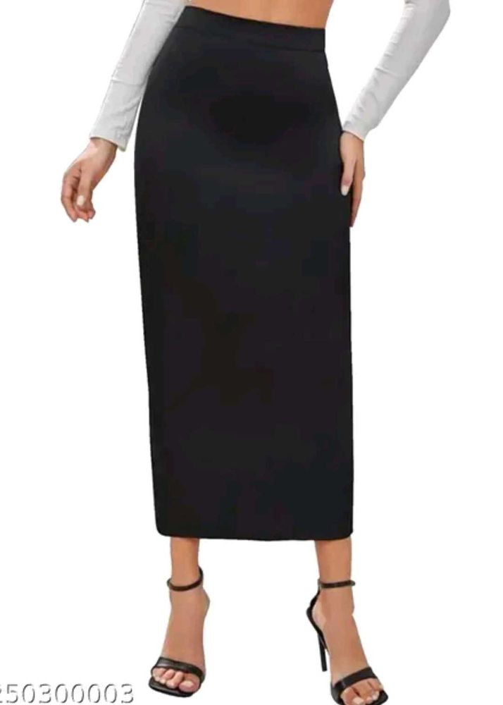 Classic Black Pencil Skirt